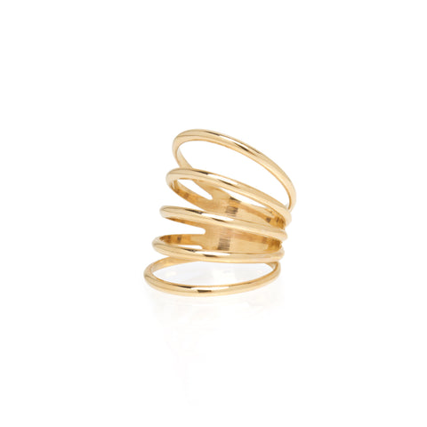 Diamond Cluster Channel  Ring
