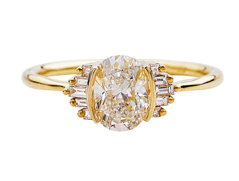 Pear Diamond Solitaire Engagement Ring