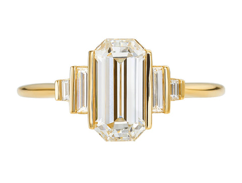 Pear Diamond Solitaire Engagement Ring
