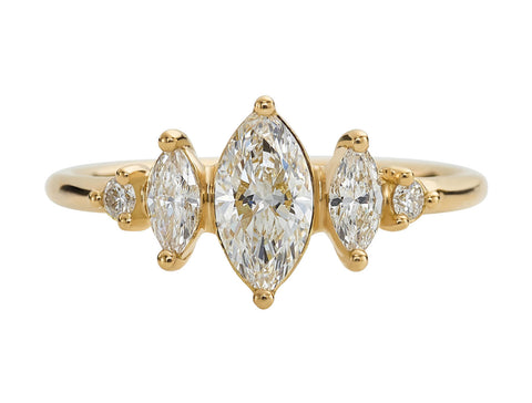 Pear Diamond Solitaire Engagement Ring