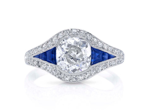 Diamond Cluster Channel  Ring