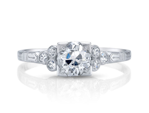 Diamond Cluster Channel  Ring