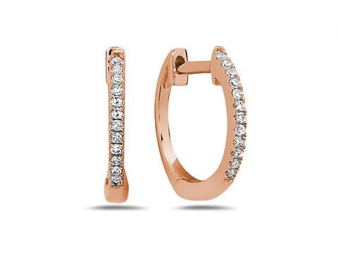 Upside Down (Inverted) Diamond Drop Earrings