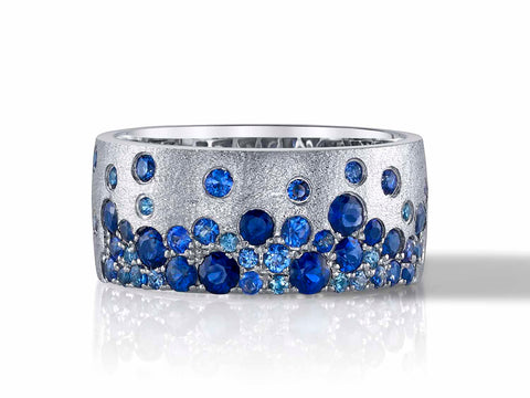 Diamond Cluster Channel  Ring
