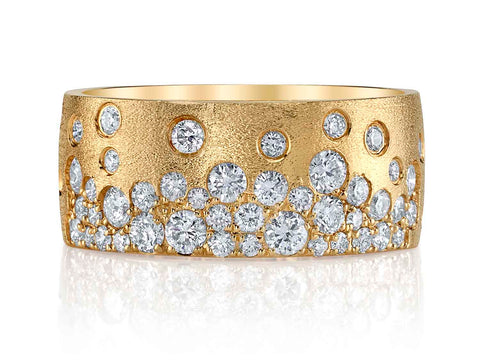 Diamond Cluster Channel  Ring