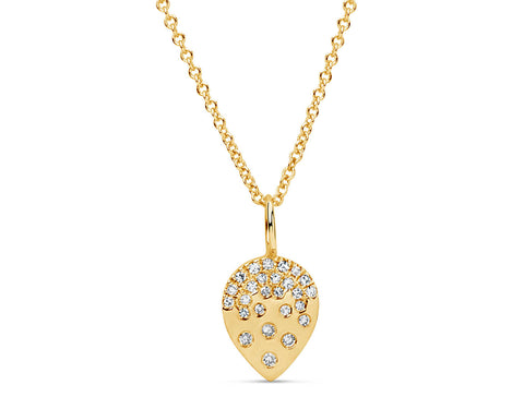 Upside Down (Inverted) Diamond Drop Earrings