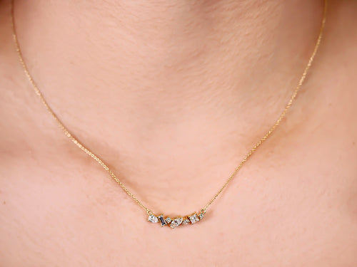 Diamond Trellis Choker Necklace
