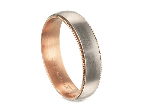 Gibeon Meteorite Men's Wedding Band
