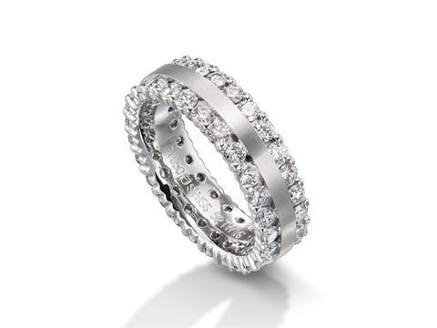 Oval Diamond Three-Stone Engagement Ring
