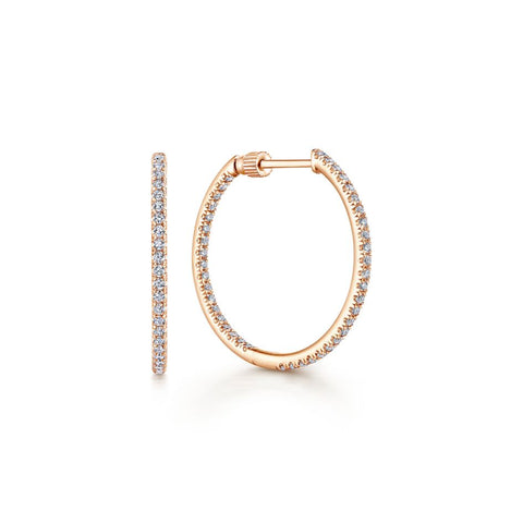 Upside Down (Inverted) Diamond Drop Earrings