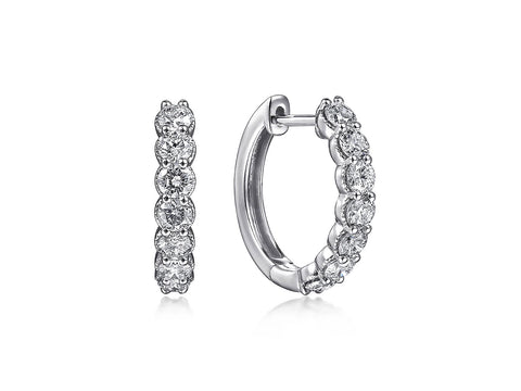 Upside Down (Inverted) Diamond Drop Earrings