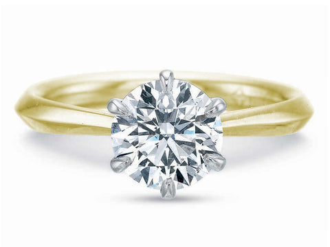 Pear Diamond Solitaire Engagement Ring