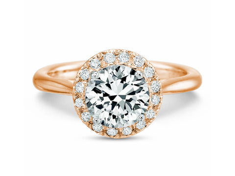 Vintage-Inspired Diamond "Gabby" Wedding Band