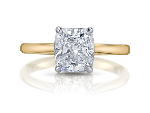 Pear Diamond Solitaire Engagement Ring