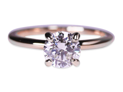 Vintage-Inspired Diamond "Gabby" Wedding Band