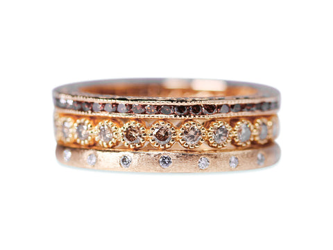 Diamond Cluster Channel  Ring