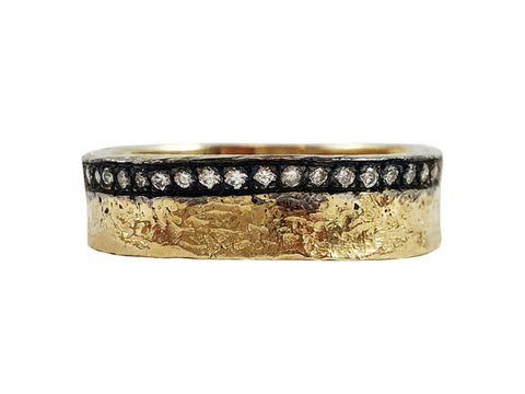 Platinum Tension-Bar Engagement Ring Mounting