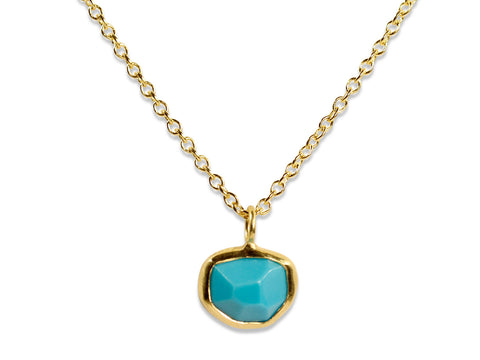 Pavé Rustic Gray Diamond Rectangle Pendant Necklace