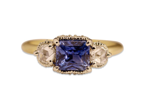 Diamond Cluster Channel  Ring
