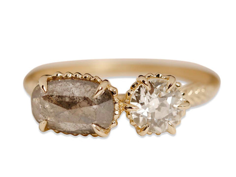 Diamond Cluster Channel  Ring