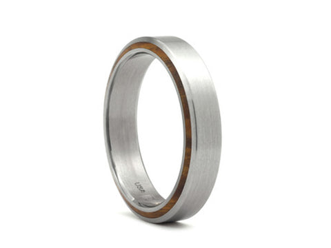 Gibeon Meteorite Men's Wedding Band