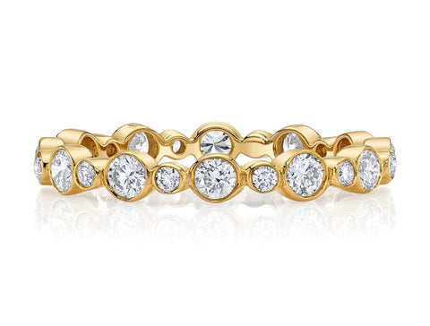 Diamond Cluster Channel  Ring