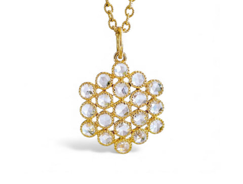 Upside Down (Inverted) Diamond Drop Earrings
