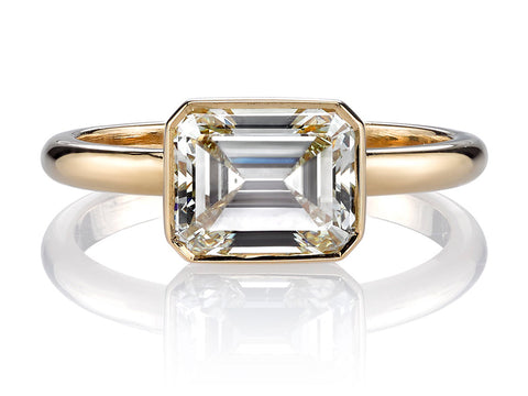 Pear Diamond Solitaire Engagement Ring