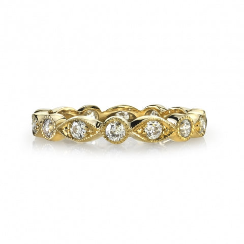 Vintage-Inspired Emerald Cut Diamond Engagement Ring