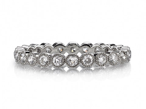 Vintage-Inspired Emerald Cut Diamond Engagement Ring