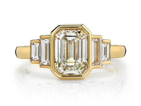 Pear Diamond Solitaire Engagement Ring