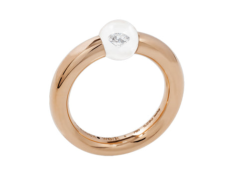Diamond Cluster Channel  Ring