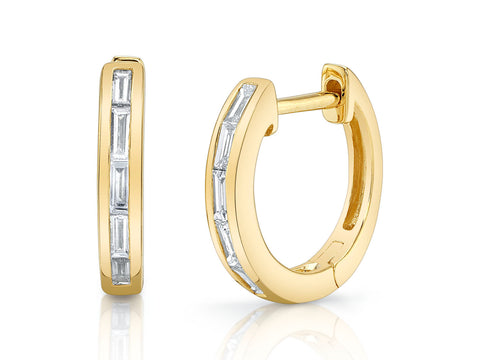 Upside Down (Inverted) Diamond Drop Earrings