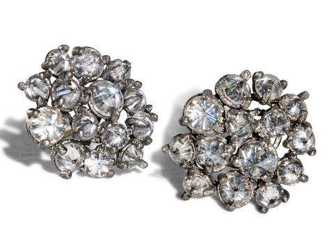 Upside Down (Inverted) Diamond Drop Earrings