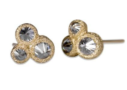 Upside Down (Inverted) Diamond Drop Earrings