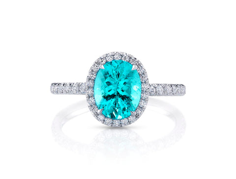 Diamond Cluster Channel  Ring